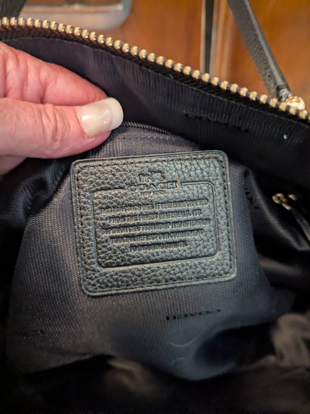 Coach Prairie Chain Satchel EUC Black Pebble Quiet Luxury Old Money Convertible - Picture 11 of 16